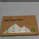 6-Pack Baby Washcloths  Soft Absorbent Viscose from Bamboo Washcloths for Face, Body, Baby Towels for Newborn, Kids, Toddlers, Infant, Gentle on Sensitive Skin, 10x10 Reusable Face Towels (Hills)