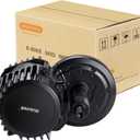 BAFANG 36V/48V 250W/500W/750W/1000W UART Version Mid Drive Kits, BBS01B BBS02B BBSHD for 68mm Bottom Bracket(No Other Accessories, Such as displays, cranksets, Brake levers, or Throttle Grips.)
