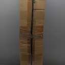 Prelit Fraser Fir 6.5 Ft Pencil Artificial Christmas Tree with 523 Lifelike Branch Tips Timer 8 Mode 220 Warm White&Colored Lights, Metal Stand, UL Plug in Slim Xmas Tree Holiday Home Indoor Outdoor