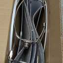 Drum Lampshades Set of 2, 11.6" Top x 12.6" Bottom x 9.8" High Lamp Shades for Table Lamps, Bedside Lamps, Floor Lamps, Gray Fabric Lampshade, Easy Assembly Lamp shade Replacement, Spider Fitter