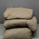 VANSOFY Sectional Couch Covers 100% Waterproof L Shaped Sofa Slipcover 3pcs Reversible Chaise Lounge Cover for Sectional Sofa Furniture Protector Cover for Pets Cat Dog(X-Large, Khaki)