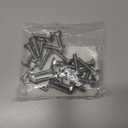 Small Parts FSC14114CBSS Round Square-Neck Carriage Bolt, 18-8 Stainless Steel, Hex, 1/4"-20" Thread Size, 1-1/4" Long (Pack of 25)