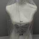 FDW Manikin 60”-67”Height Adjustable Female Dress Model Display Torso Body Tripod Stand Clothing Forms（Beige）