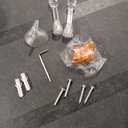 2 x Spotlight Ceiling Holder Rail System Rail Holder Holder 65 mm ø12 mm