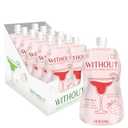 WITHOUT Ready To Drink Strawberry Margarita Mocktail, Zero Proof, Non-Alcoholic, Mixer, Celebration, Party, Frozen or Chilled, Bb Date: 04/24/2027