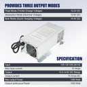 WF-9875 75 Amp Power Converter Deck Mount Charger Replacement for RV Trailer Camper WF-9800 Series WF-9875-AD-CB WF-9875-MBA
