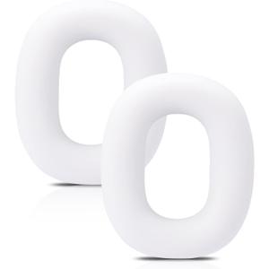 Damex Silicone Earpads Protector, Compatible with AirPods Max Ear Pad (White)