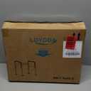 Toilet Safety Rails,Height-Adjustable Toilet Frame Width-Adjustable Toilet Handles Foldable Toilet Rail Provides Support for Seniors  Pregnant Disabled Gray