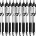 Mr. Pen - 12 Pack Black Fine Tip Pens, Fast Dry, No Smear & Bleed Through, Ideal for Bible Journaling & Planners