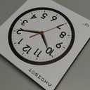 AKCISOT Wall Clock 10 Inch Silent Non-Ticking Modern Clocks Battery Operated - Analog Small Classic for Office, Home, Bathroom, Kitchen, Bedroom, School, Living Room (Black)