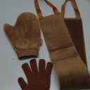 Self Tanning Mitt Applicator Kit - Sanfery 3Pack Tanning Mitts Self Tanner Mitt Applicator Kit Self Tan Mitt Kit with Tanning Glove, Back Applicator, Mini Tan Mit, Exfoliating Mitt, Brush