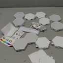 12 Pack Hexagon LED Wall Light Panels  RGB Smart Lights with APP & Remote, Music Sync Honeycomb Design  Modular Gaming Wall Decor for Bedroom, Kids Room, and Living Room