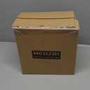 MEOZRI Bathroom Exhaust Fan with LED Light Ceiling Mount Ventilation Fan 110 CFM 1.0 Sones 4 Inch Duct Quiet Bathroom Vent Fan with Light Combo 5000K for Home Bath Hotel-Squares