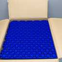 jxgzyy 24 PCS Basketball Court Tiles, 5/8 Inch Thick Modular Interlocking Outdoor Floor Tiles Over Grass, Non Slip PP Drainage Mat for Tennis Court Drain Deck Pool Patio Shower Kitchen Garage Balcony