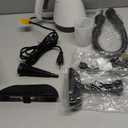 Steam Cleaner, Pressurized Handheld Steam Cleaner for Home with 12pcs Accessories & Safety Lock, Multi-Surface Powerful Natural Steamer for Deep Cleaning Grout, Kitchen, Bathroom, Car, Windows, White