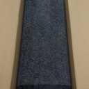 Machine Washable Runner Rug 32" x 120", Non Slip Kitchen Mat for Floor, Absorbent Entryway Rug for Kitchen, Bedroom, Living Room, Hallway, Door (Roll Packing) (Charcoal)