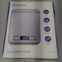 Etekcity Food Kitchen Scale, Digital Grams and Ounces for Weight Loss, Baking, Cooking, Keto and Meal Prep, LCD Display, Medium, 304 Stainless Steel