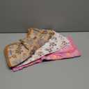 1 Pack 3 Blankets Super Soft Fluffy Premium Fleece Pet Blanket Flannel Throw for Dog Puppy Cat Paw Brown/Pink/White Small(23x16 inch)