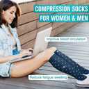 Copper Compression Socks for Women & Men (6 pairs) - Best Support for Nurses, Running, Hiking, Recovery