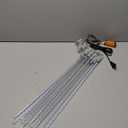 Meteor Shower Lights - 20 Inch 10 Tube 540 LED Rain Falling Icicle Cascading Lights for Xmas Tree, Halloween, Patio, Garden, Roof Eaves Decoration (Multicolor)