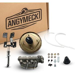 PBUJ7486D 8" Dual Power Brake Booster Conversion Kit For 1974-1986 CJ7 & CJ5 Jeep Booster Conversion Kit Disc/Drum or Drum/Drum
