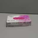 FINITEX Pink Nitrile Disposable Latex-Free Gloves - 3.5mil 100PCS Powder-Free Latex Free Cleaning Medical Exam Food Gloves