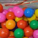 Ball Pit Balls for Baby and Toddler Phthalate Free BPA Free Crush Proof Plastic - Multicolored Pit Balls in Reusable Play Toys for Kids with Storage Bag (100 Balls, Bright colors)