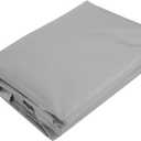 Oumefar Outdoor Swing Chair Cushion 3-seat Chair Cushion Replacement Swing Seat Cover for Patio Garden Yard(Gray)