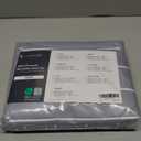 LuxClub Twin Sheets - Soft Kids Bed Sheet for Boys and Girls, 4 PC Deep Pockets 18" Eco Friendly Wrinkle Free Machine Washable Hotel Bedding Silky Soft- Light Grey