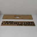 Spiritual Spaces Durable Thick Metal Wall Decor - Spiritual Bible Quotations, Glossy Black Powder Coating, Water-Resistant - Robust and Long-Lasting, Ideal for Indoor & Outdoor Use, Uplift Your Spirit