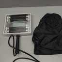 Woods Lamp Analyzer, Portable Detection Light with Black Shade Cloth, 3x Magnification, Human, Cat, Dog Care LB226