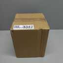 YANWE1 Black Ceramic Flower Vase, Large Ceramic Vase, Boho Decorative Vases for Modern Decor, Ribbed Vase, Pampas Grass Vases for Living Room, Office, Mantel, Shelf, Dining Table, 7.5 Inches