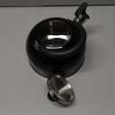 Lily's Home 2 Quart Stainless Steel Whistling Tea Kettle, the Perfect Stovetop Tea and Water Boilers for Your Home, Dorm, Condo or Apartment. (Black)