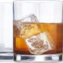 US Acrylic Classic Clear Plastic Reusable Drinking Glasses (Set of 6) 12oz Rocks Cups | BPA-Free Tumblers, Made in USA | Top-Rack Dishwasher Safe, Clear, Rocks Tumblers