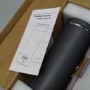 Travel Electric Kettle Portable Mini Kettle,Small Hot Water Boiler with 4 Temperature Settings,304 Stainless Steel,Fast Boiling Water with Auto Shut-Off and Boil Dry Protection,400ml (Grey, 400ml)