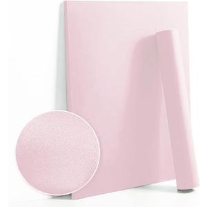 Dimoon 110''x17.7'' Pink Peel and Stick Wallpaper Contact Paper Modern Self Adhesive Wall Paper Removable Renter Friendly Textured Solid Color Shelf Cabinet Vinyl Roll (110''x17.7'',Light Pink)