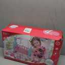 deAO Black Baby Doll Set - Mobile, High Chair, Stroller & Feeding Accessories - 21 Piece Play Set (Doll Included)