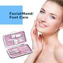 Manicure Set Bulk, Nail Clippers Kit Stainless Steel Fingernail Clippers Set, Sturdy Nail Tip Cutter Trimmers Professional Grooming Toenail Clippers Personal Pedicure Kits Gift (24 Pack 8 in 1)