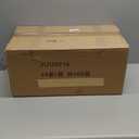 Gejoy 24 Pcs Plastic Water Carafe with Lids 32 oz Clear Juice Pitchers for Mimosa Bar Drinks Milk Iced Tea Beverage Containers for Home Restaurant School Fridge, Not Dishwasher Safe (White Cap)