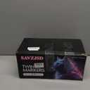 SAVZJSD 200 Colors Alcohol Markers, Alcohol Markers Set for Adults, Artists in Coloring, Sketching & Drawing (Fine & Broad)