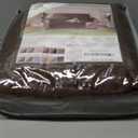 U-NICE HOME Reversible Sofa Cover Washable Couch Cover for Dogs Friendly with Elastic Straps Water Repellent Furniture Protector for 3 Cushion Couch (Sofa, Coffee/Beige)