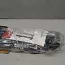 Reinforced 42” Tall x 100” Extra Wide Retractable Baby Gates for Doorways Extra Tall Pet Gate with Rods to Prevent Crawling Through, Dog Gate for Large Openings Extra Long Mesh Gate, Black