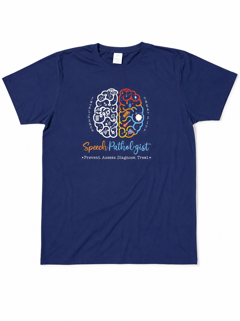 Speech Therapy Speech Language Pathologist Therapist SLP T-Shirt Medium