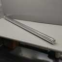 2 Rolls Contact Paper Peel and Stick, 15.7118 Inch Metallic Textured Wallpaper Self Adhesive Decorative Wallpaper for Kitchen Backsplash, Fridge, Dishwasher (Silver 01)