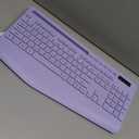 Wireless Keyboard and Mouse Combo  FullSized Ergonomic Keyboard with Wrist Rest, Phone Holder, Sleep Mode, Silent 2.4GHz Cordless Keyboard Mouse Combo for Laptop, Computer, PC, Mac, Windows Trueque