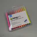 KINGART Watercolor Brush Markers, 36 Piece, Multicolor, 410-36