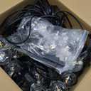 addlon 100FT Outdoor String Lights G40 with Remote, 54 LED Shatterproof Bulbs, Dimmable Patio Globe Lights Waterproof, Hanging Outside Lighting for Backyard, Garden, Deck, Balcony, Porch, Caf, Decor