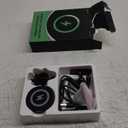 Coolpow for Magsafe Car Mount Charger100% Stable 15W Magsafe Car Charger Magnetic Phone Holders for Your Car Accessories for Women Men car Phone Holder Wireless Car Charger for iPhone (Black)