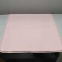Pee Pad Tray Holder for Dogs - Fits Up to 25 x 25 in. Square Potty Training Pads No Spill Raised Lip High Edge Silicone Mat, Extra Thick and Non-Slip for Indoor Floor Protection (Large, Pink) | eenk