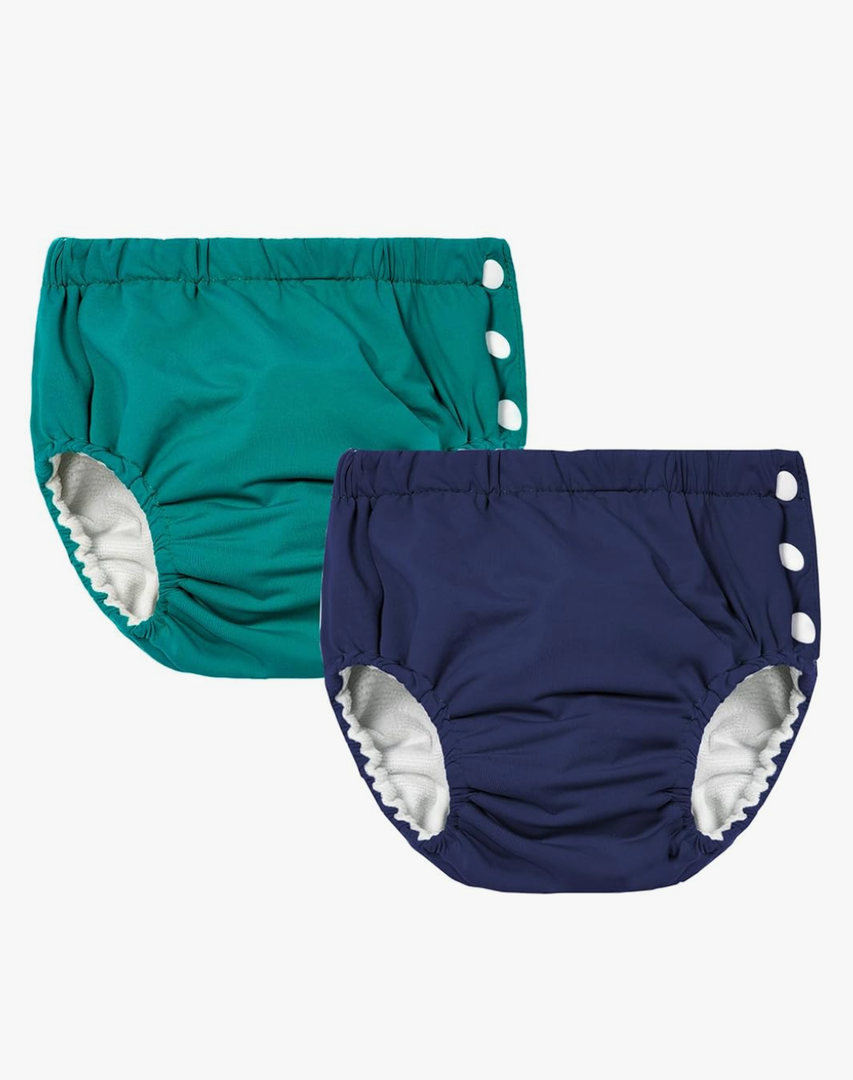 Durio Reusable Swim Diapers Washable Baby Swim Diaper Unisex Infant Toddler Swimming Diapers Size 3T